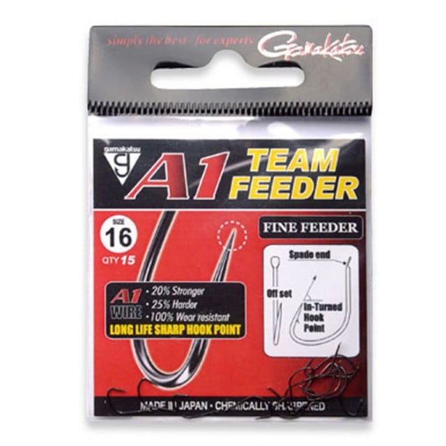 Carlige A1 Team Feeder Fine Gamakatsu (Marime Carlige: Nr. 16)