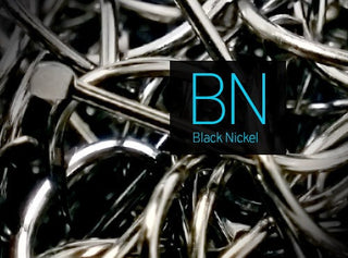 Carlige BKK Iseama Shark, Black Nickel (Marime Carlige: Nr. 1)
