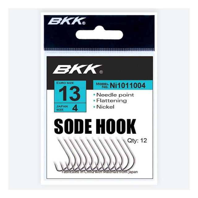 Carlige BKK Sode Diamond, Nickel (Marime Carlige: Nr. 8)
