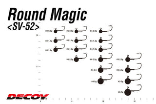 Carlige Decoy Jig Sv-52 Round Magic, Nr. 4 (Marime Carlige: Nr. 4, Greutate jig: 5 g)