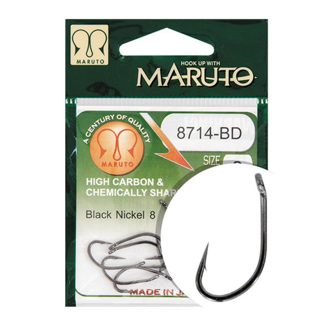 Carlige EnergoTeam Maruto 8714BD-BN, 10buc (Marime Carlige: Nr. 2)