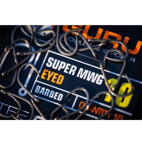 Carlige Guru Super MWG Eyed, 10buc (Marime Carlige: Nr. 14)