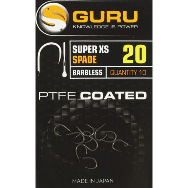 Carlige Guru Super XS Spade Barbless, 10buc (Marime Carlige: Nr. 14)