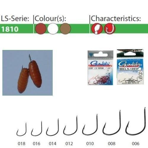 Carlige LS-1810G 25buc/ plic Gamakatsu (Marime Carlige: Nr. 16)