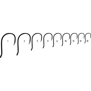 Carlige Mustad Ultrapoint 10549 nichel negru, 10buc (Marime: 2)