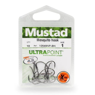 Carlige Mustad Ultrapoint 10549 nichel negru, 10buc (Marime: 2)