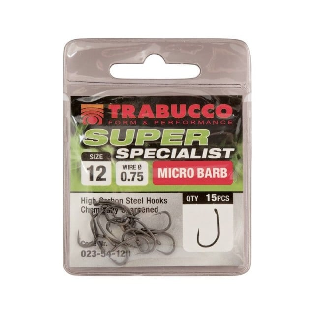 Carlige Super Specialist /15 buc/ plic Trabucco (Marime Carlige: Nr. 16)