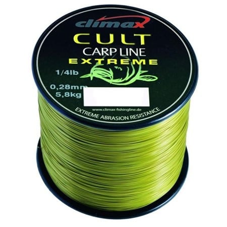 Fir Climax Cult Carp Extreme, verde, 1000m (Diametru fir: 0.30 mm)