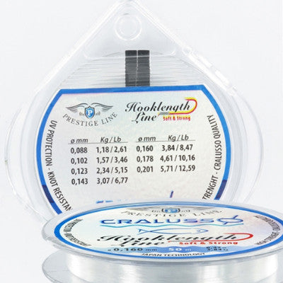 Fir Cralusso Prestige Hooklenght, 50 m (Diametru fir: 0.17 mm)