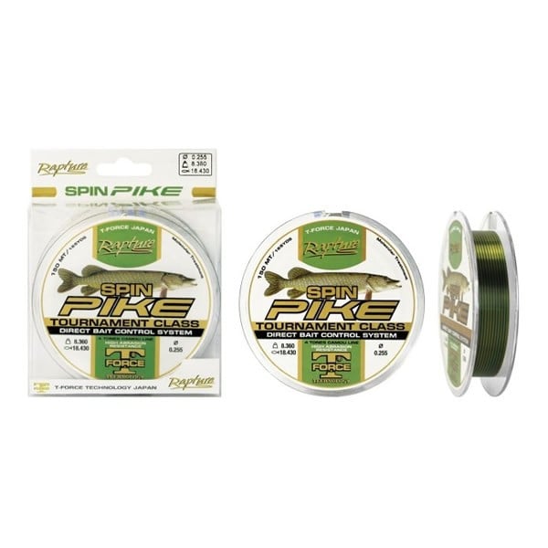 Fir Monofilament Rapture Spin Pike 150m Rapture (Diametru fir: 0.35 mm)
