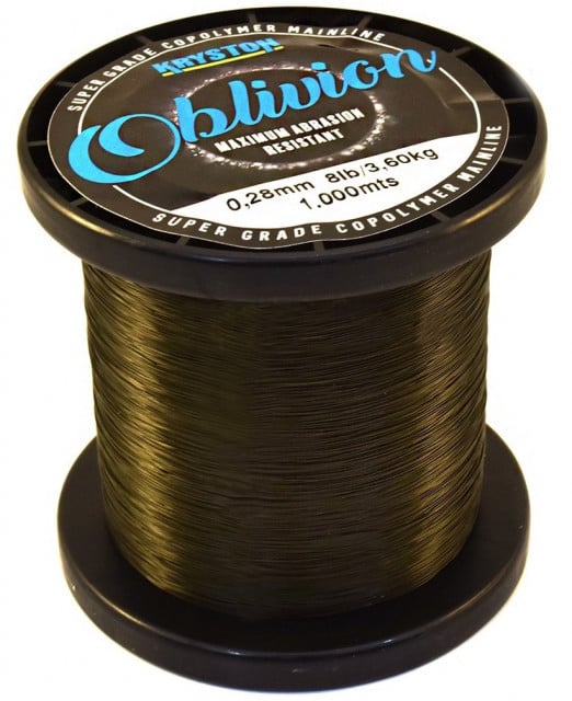 Fir monofilament scufundator Kryston Oblivion, Matt Camou, 1000m (Diametru fir: 0.38 mm)