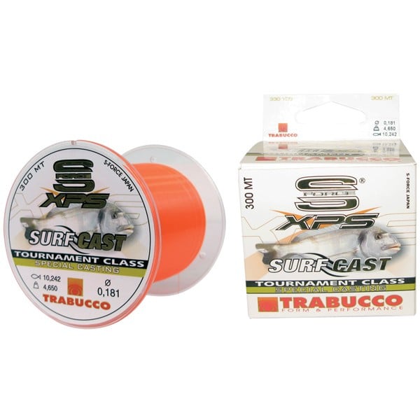 Fir monofilament Trabucco S-force Xps Surf Casting, 300m (Diametru fir: 0.20 mm)