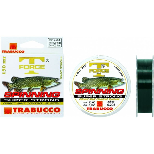 Fir T Force Spin-Pike 150m Trabucco (Diametru fir: 0.22 mm)