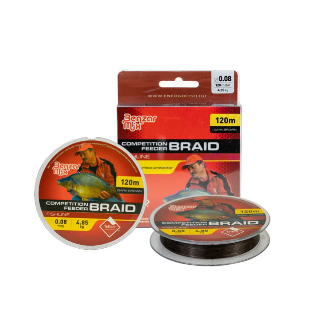 Fir Textil Benzar Competition Feeder Braid 120m (Diametru fir: 0.12 mm)
