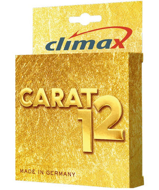 Fir textil Climax Carat 12, galben fluo, 135m (Diametru fir: 0.20 mm)