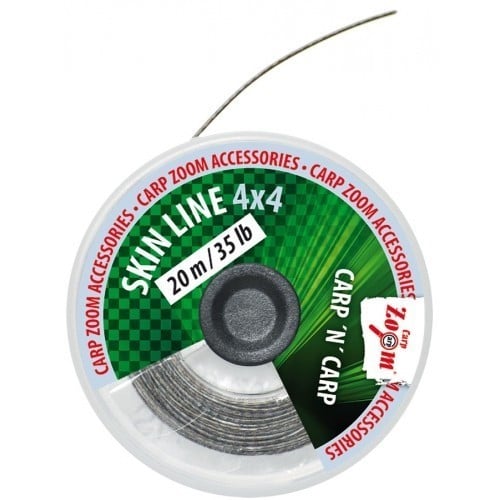 Fir textil SkinLine 4x4 maro 20m Carp Zoom (Rezistenta: 35 lbs)
