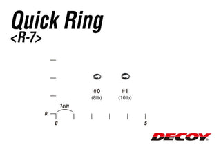 Inele Despicate Decoy R-7 Quick Ring (Marime: 0)