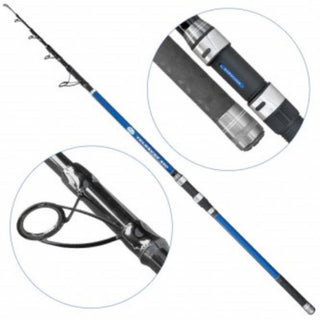 Lanseta Baracuda TeleSurf, 4m, 100-200g, telescopica