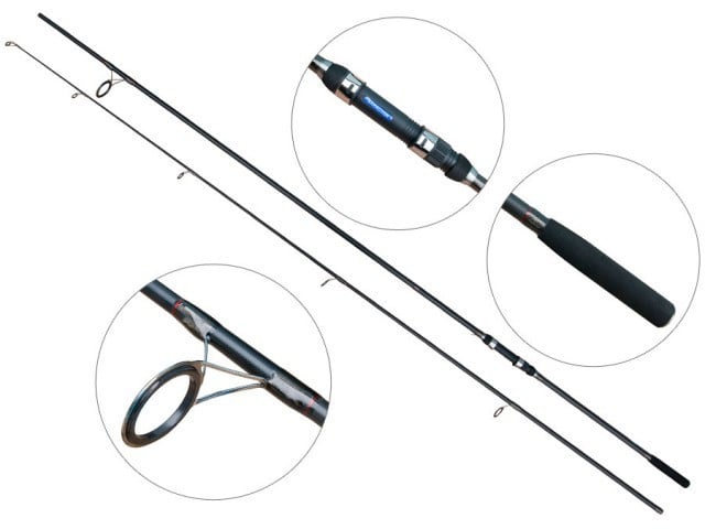Lanseta Competition 3.60m, 3.25lbs Baracuda din 2 tronsoane