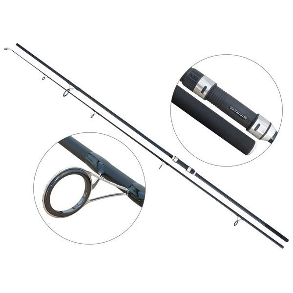 Lanseta fibra de carbon Carp Hunter 13’ (3,9m) 3,5 lbs, 2 tronsoane Baracuda