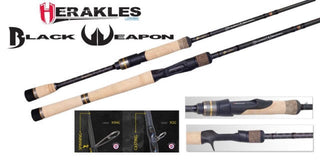 Lanseta Herakles Black Weapon Revenge 730CR Baitcast, 2.20m, 1/8-1 1,1/2oz, 1 tronson