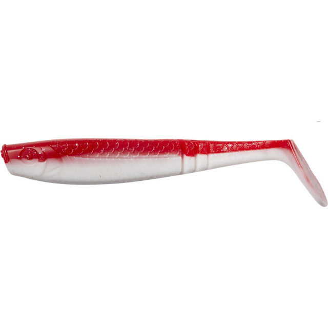 Naluca Ron Thompson, Shad Paddle Tail, UV Red White, 10cm, 7g, 4bc