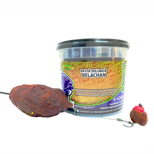 Pasta Solubila 400g MG Carp Fishmeal (Aroma: Capsuna-Squid)