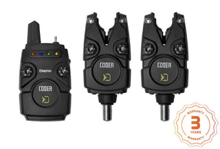 Set 4 avertizoare cu statie Delphin Coder
