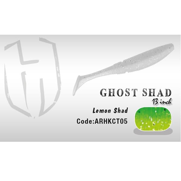 Shad Ghost 13cm  Lemon Shad Herakles