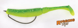 Shad Power Shad Dual Lime Yellow 17.5cm, 2buc/plic Rapture
