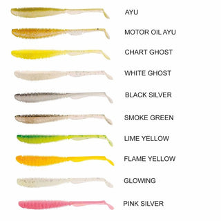 Shad Soul Shad Smoke Green 7.5cm 10buc/plic Rapture