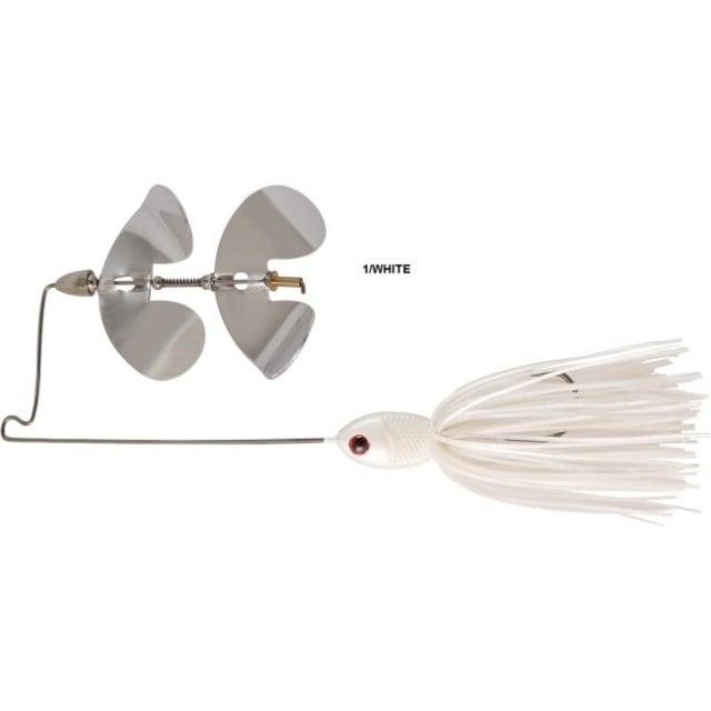 Spinnerbait Snipper Buzzer White 14g Rapture