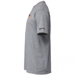 Tricou Savage Gear Signature Logo Gray Melange (Marime: S)