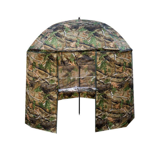 Umbrela EnergoTeam cu parasolar, camuflaj, 250x170x210cm