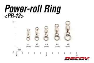 Vartej cu rulment Decoy Pr-12 Power Roll Cu Inel (Marime vartej: 5)